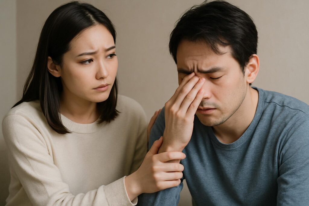 不安にさせる人との恋愛
